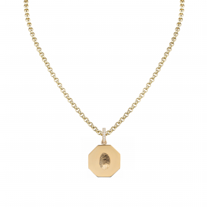 philippa-herbert-9ct-yellow-gold-fingeprint-engraved-octagon-charm-diamond-jumpring-on-belcher45-chain