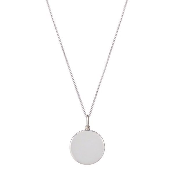 philippa_herbert_9kt_white_gold_disc_charm_on_chain_necklace_unengraved