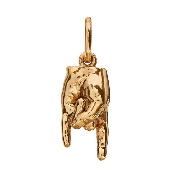 Philippa-Herbert-Rock-n-Roll-Charm-9kt-Solid-Yellow-Gold-Front