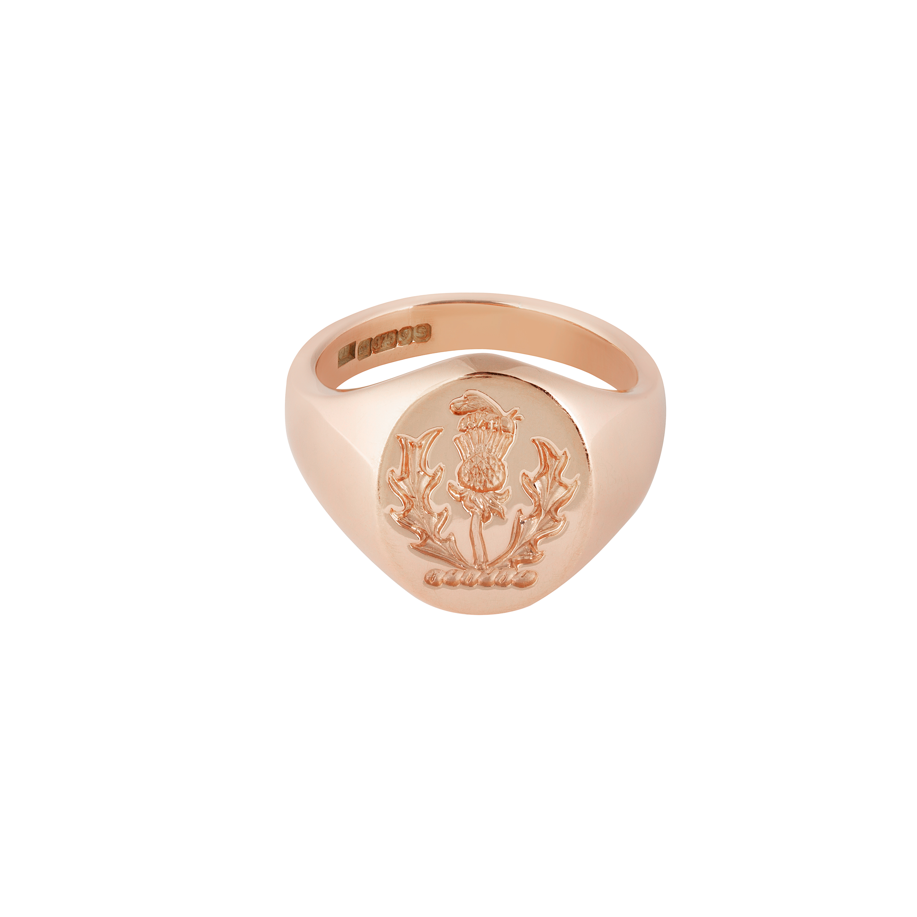 Family Crest Signet Ring HS44 Round 16x16mm, Sterling Silver Laser Engraved  in the UK. Hallmarked, Handmade to Order. Worldwide Shipping. - Etsy