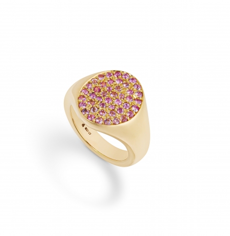 philippa-herbert-9ct-yellow-gold-and-pink-sapphire-signet-ring-side-view