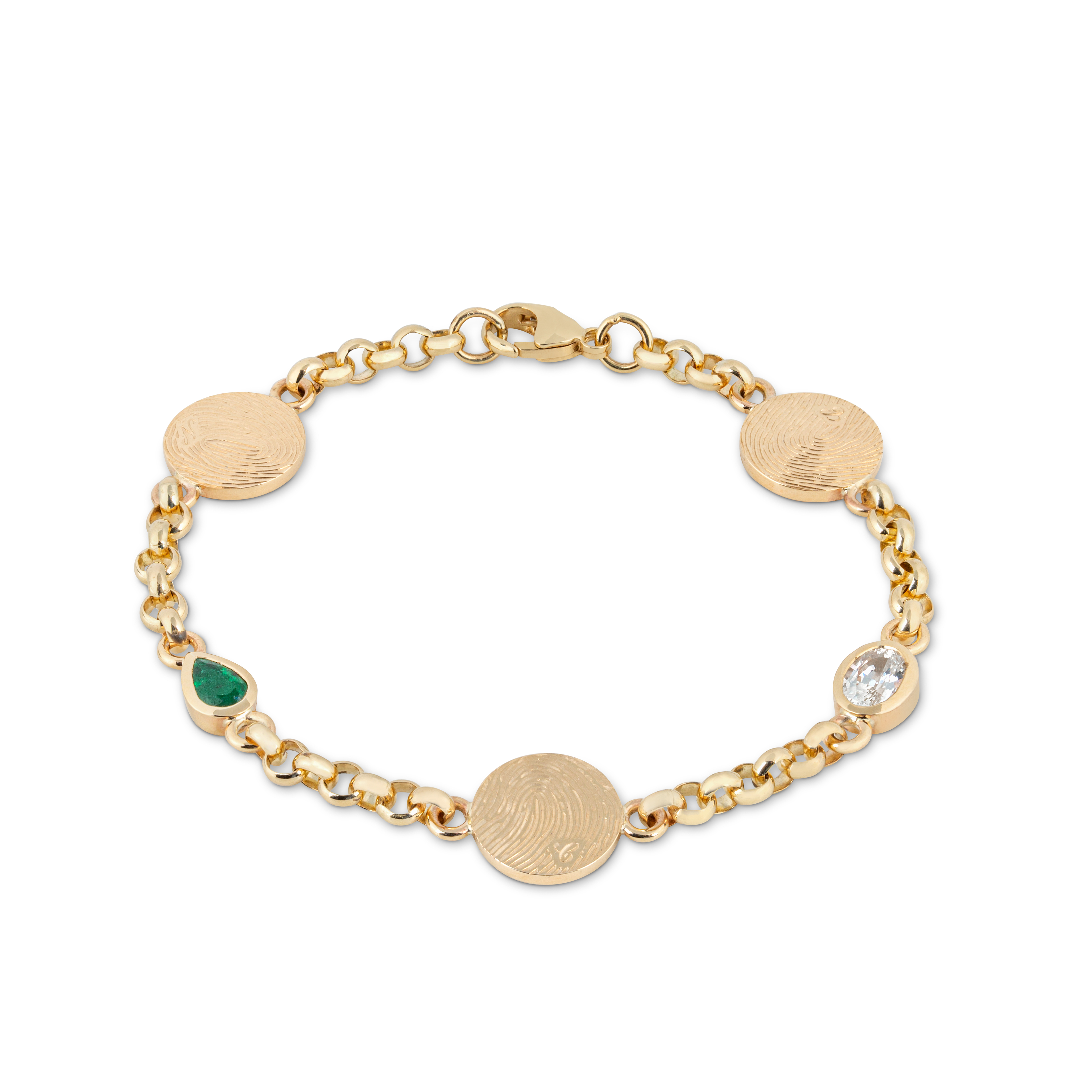 Bespoke birthstone and charm bracelets