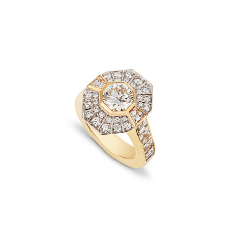 Art Deco Engagement Ring