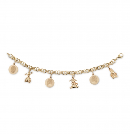 philippa-herbert-solid-9ct-yellow-gold-bespoke-charm-bracelet-with-cuddly-toys-miniatures