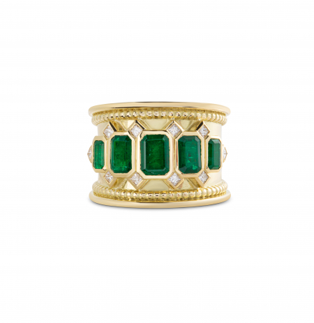 Azalea emerald ring