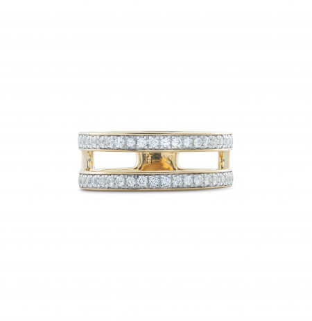 Double diamond band