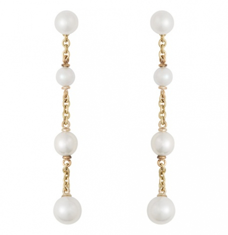 Ball and Chain Earring Drops