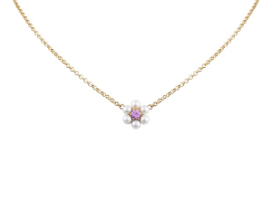 philippa-herbert-9ct-yellow-gold-daisy-necklace-pink-sapphire