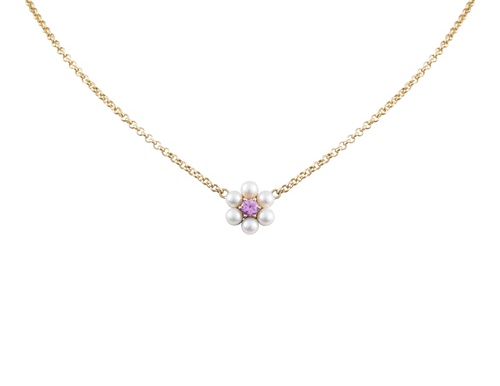 philippa-herbert-9ct-yellow-gold-daisy-necklace-pink-sapphire