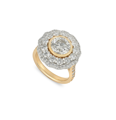 Diamond Claudia Ring